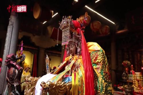 五天四夜！妈祖金身起驾巡安福建湄洲岛